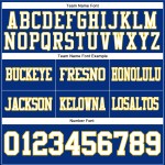Custom Royal White-Yellow Mesh Authentic Football Jersey Custom Royal White-Yellow Mesh Authentic Football Jersey