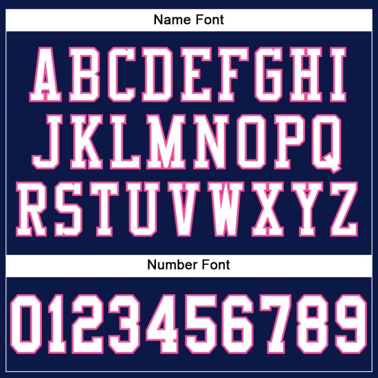 Custom Navy White-Pink Mesh Authentic Football Jersey Custom Navy White-Pink Mesh Authentic Football Jersey