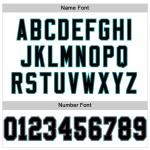 Custom White Black-Aqua Mesh Authentic Football Jersey Custom White Black-Aqua Mesh Authentic Football Jersey