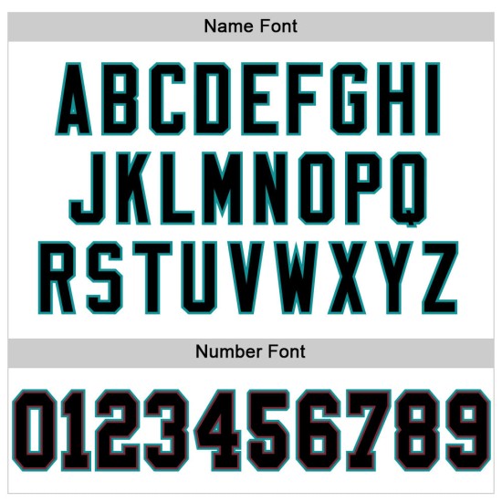 Custom White Black-Aqua Mesh Authentic Football Jersey Custom White Black-Aqua Mesh Authentic Football Jersey